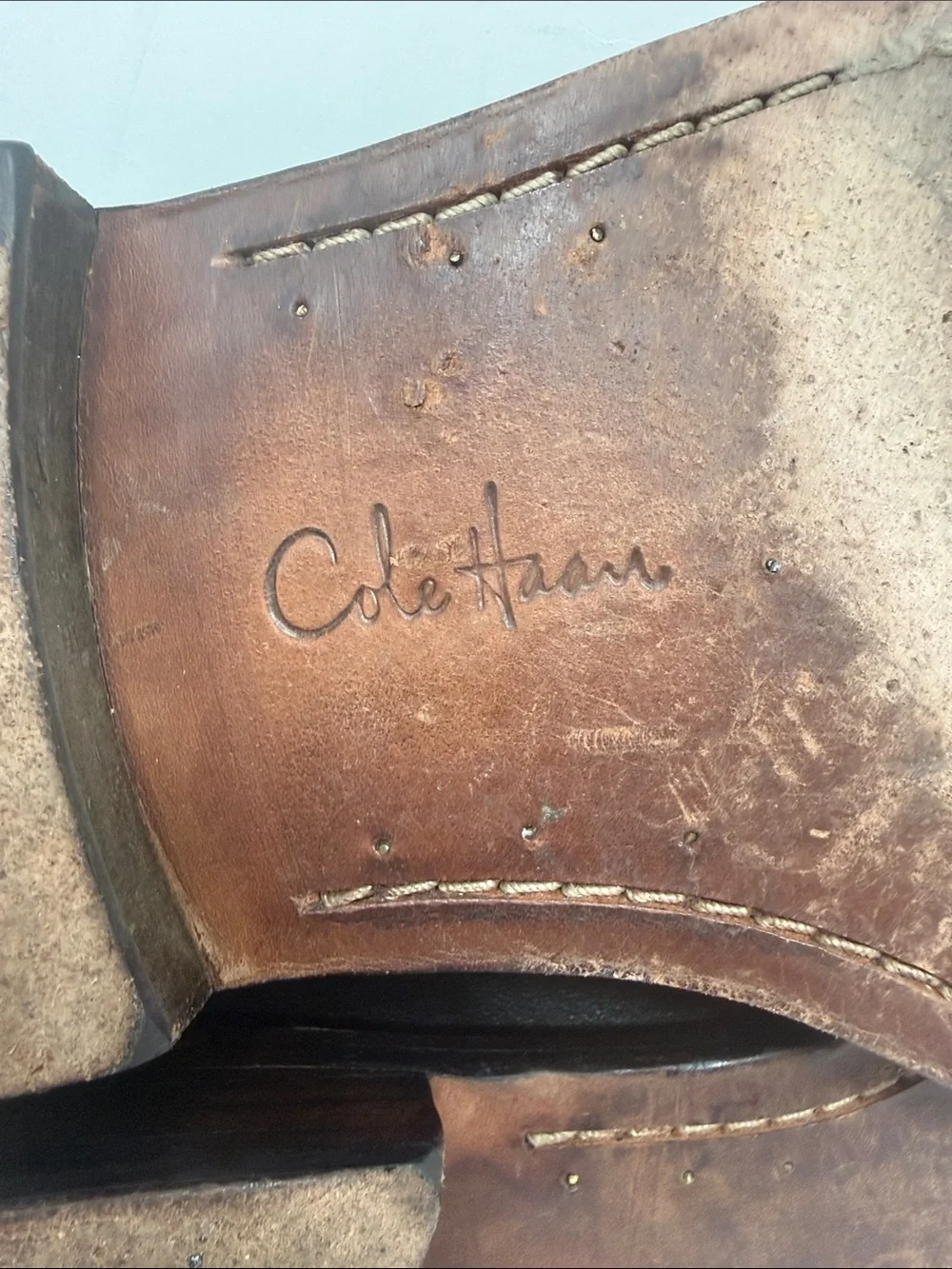 Cole Haan Black Leather Derby Dress Shoes Size 12 office business casual preppy